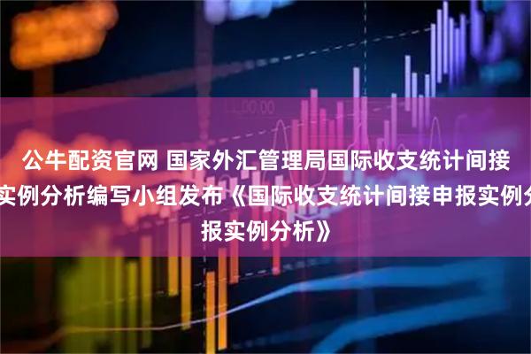 公牛配资官网 国家外汇管理局国际收支统计间接申报实例分析编写小组发布《国际收支统计间接申报实例分析》